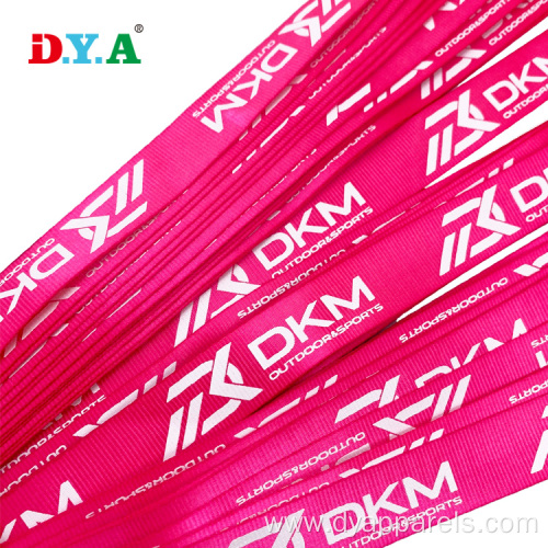 Custom Brand Logo 20mm Printing Nylon Polyester Webbing